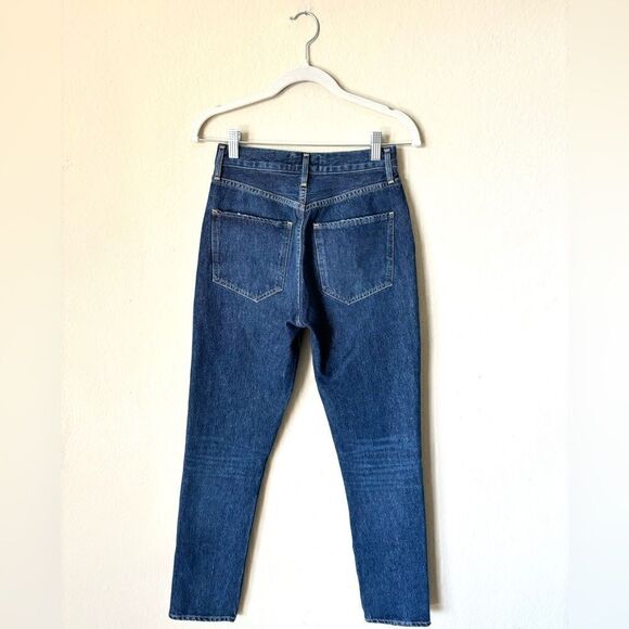 Agolde Remy Wink Wash Jeans Ankle Cropped High Rise Straight Leg Size 24 - Picture 9 of 13